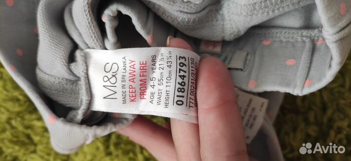 Фирменные вещи пакетом для девочки 3-5 лет