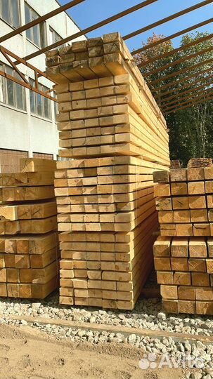 Доска обрезная 50х200х6000мм с доставкой