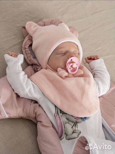 Зимний конверт на выписку