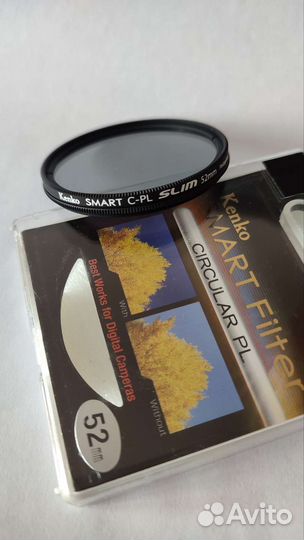 Светофильтр поляризационный 52мм Kenko