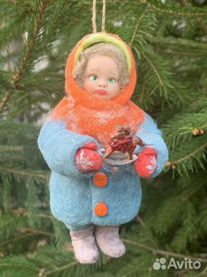 Кукоы ватные на елку