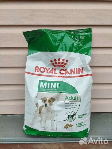 Royal Canin Mini Adult Мини Эдалт 8кг opti derma