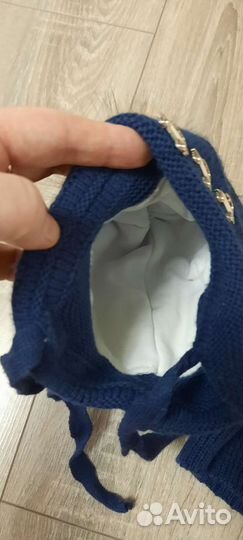 Комплект шапка и шарф для мальчика