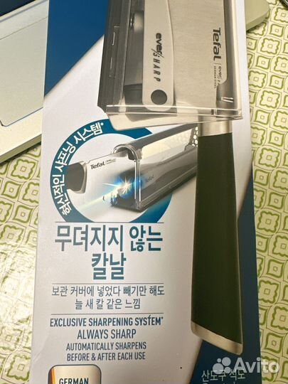 Новый нож tefal ever sharp оригинал