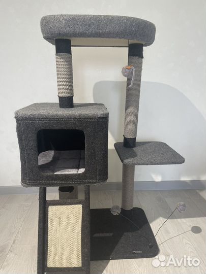 Домик для кошки с когтеточкой