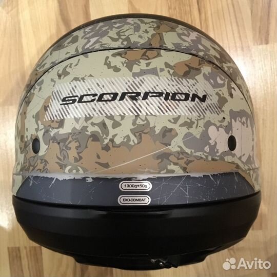 Scorpion exo-combat шлем мотошлем мото мотоцикл