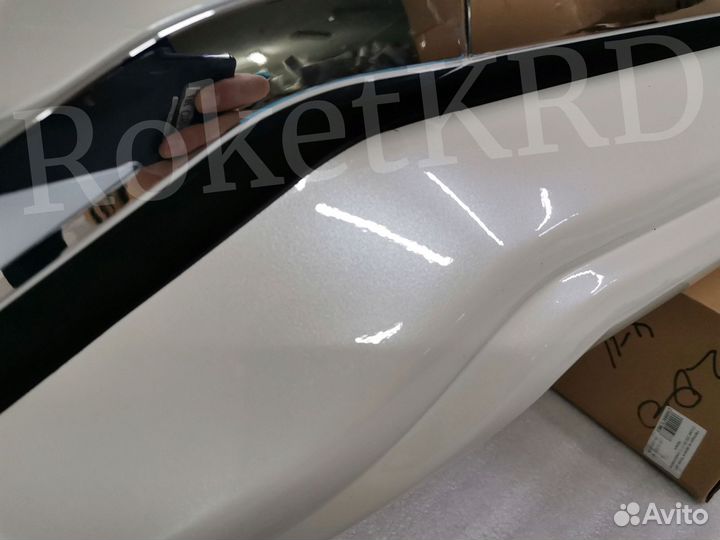 Губа Toyota land cruiser 200 Modellista LED