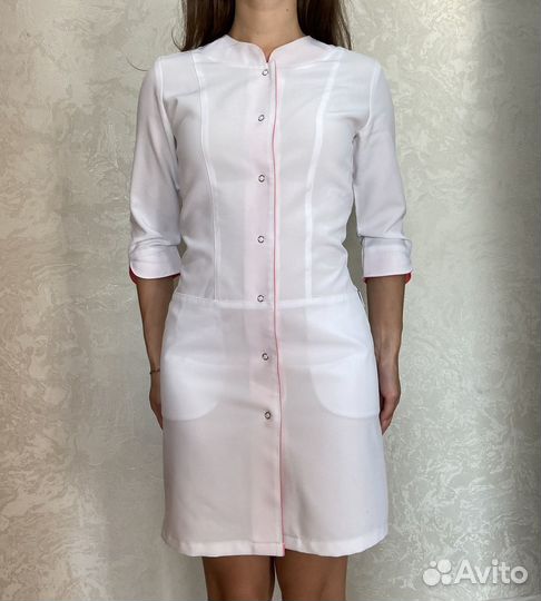 Медицинский халат 40 р-р из немнущегося материала