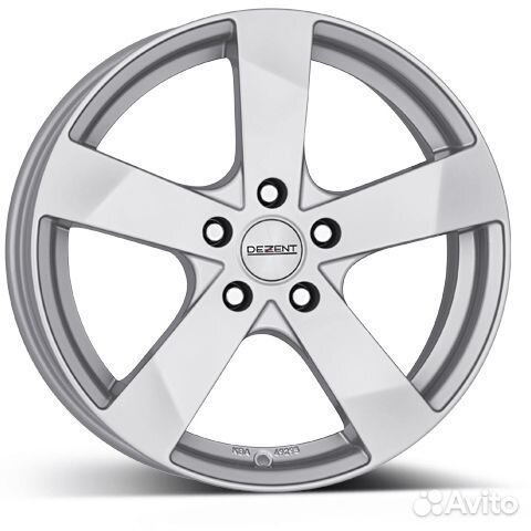 R15 4x100 6J ET47 D54,1 Dezent TD silver