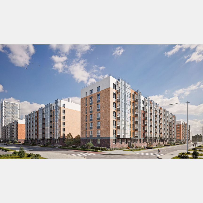 1-к. квартира, 41,4 м², 18/25 эт.