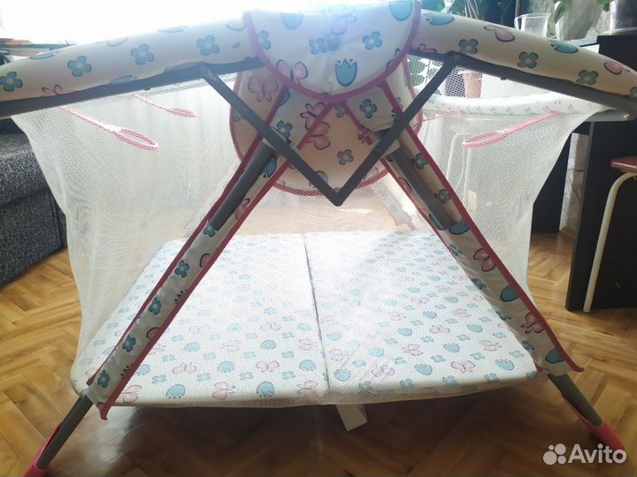 Манеж детский складной