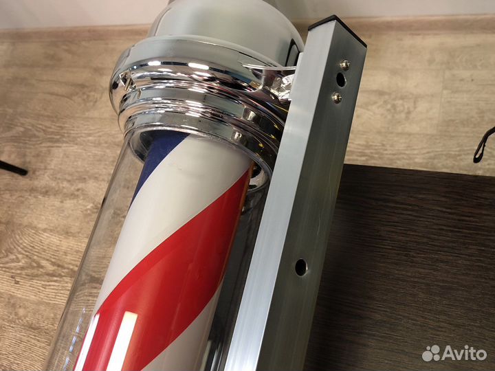 Лампа для барбершопов Barber pole