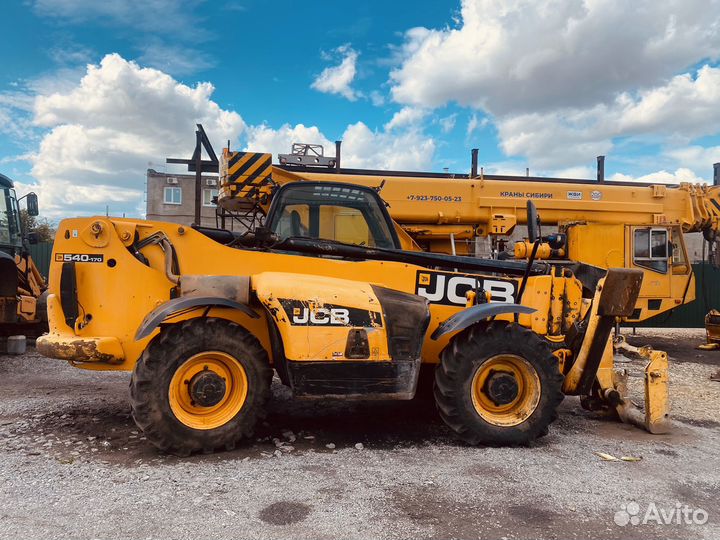 Телескопический погрузчик JCB 540-170, 2012