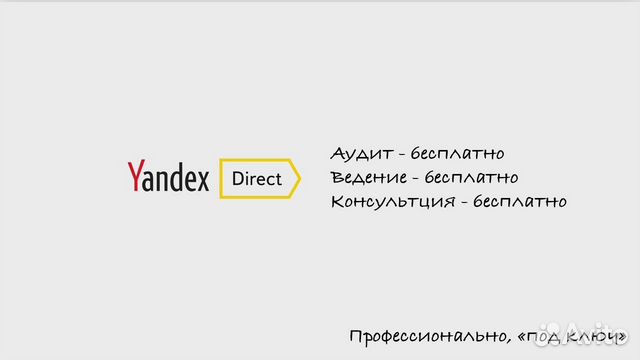 Настройка контекстной рекламы Яндекс Директ