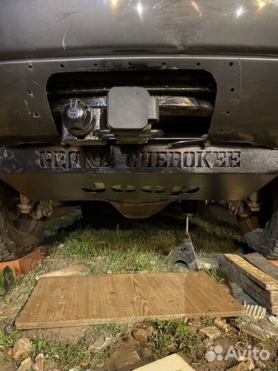 Защита топливного бака jeep grand cherokee wj