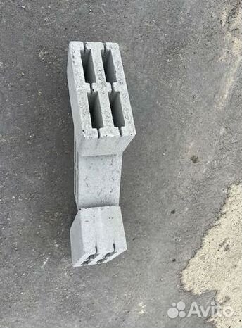 Блоки керамзитобетонные 190х190х390