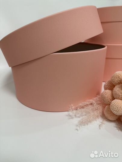 Подарочная круглая коробка