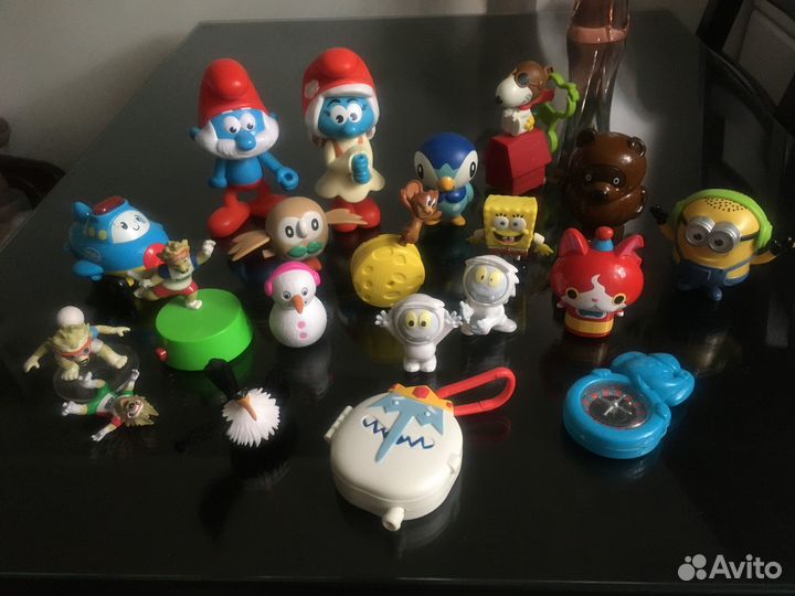 Игрушки из макдональдса, набор животных и др
