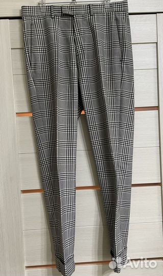 Брюки мужские клетчатые Zara