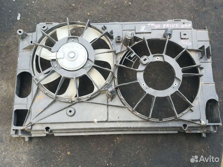 Диффузор вентиляторов toyota prius