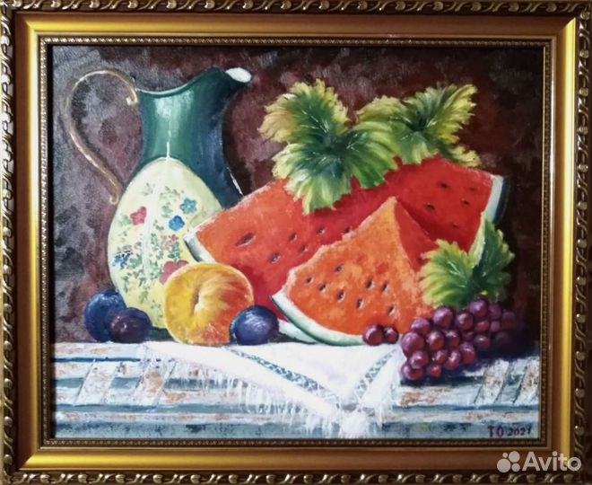 Картина маслом на холсте 