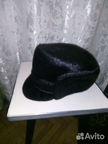 Норковая шапка мужская новая