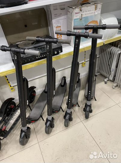 Электросамокат ninebot es1 с доп. батареей