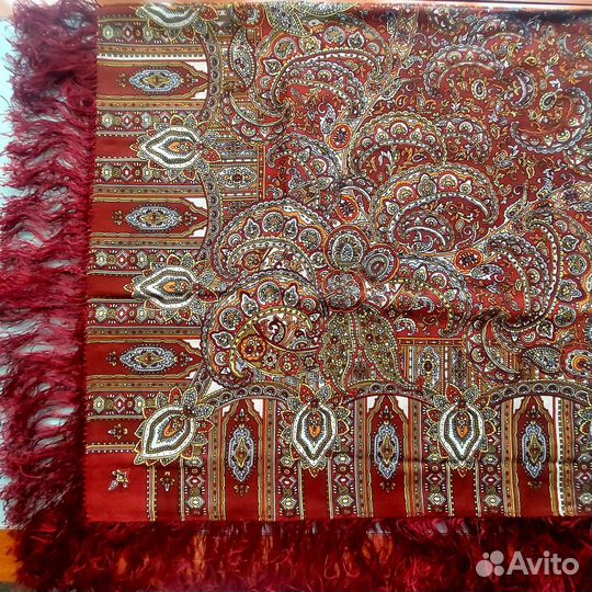 Павлопосадский платок Садко шерсть 125х125 см