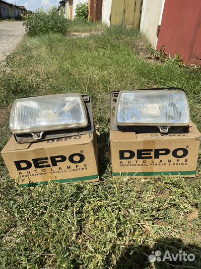 Фары на volkswagen golf 2