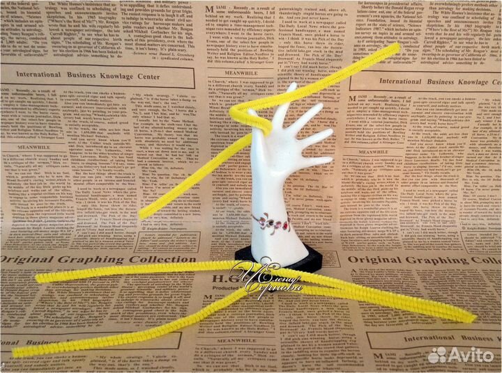 35 шт Синельная проволока