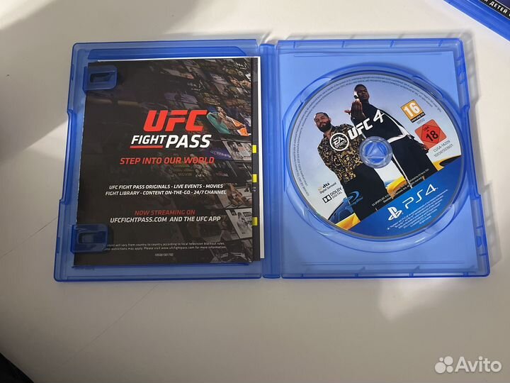 Игры на ps4 UFC 4