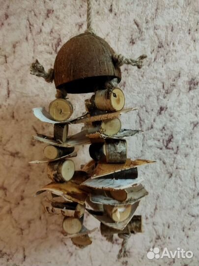 Игрушки для жако, какаду, ожерелла