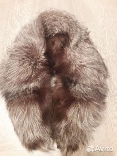 Воротник из чернобурки