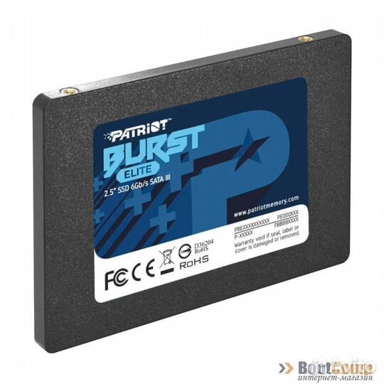 Жесткий диск SSD 240GB Patriot burst elite PBE240G