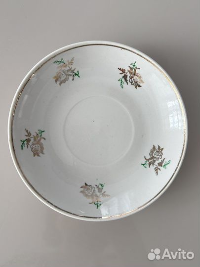 Чайные блюдца СССР и Польша