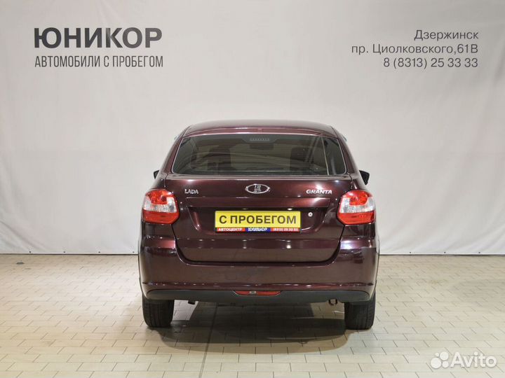 LADA Granta 1.6 МТ, 2016, 105 000 км