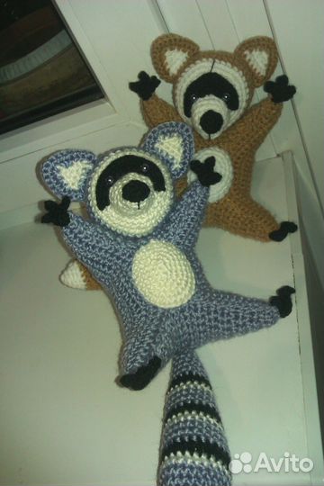 Енот ручная работа