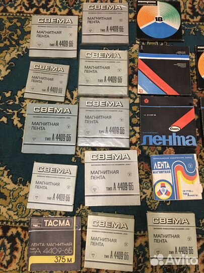 Катушки бабины для магнитофона