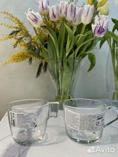 Кружки стаканы икея IKEA