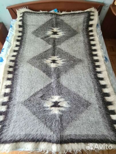 Плед- одеяло из натуральной овечьей шерсти