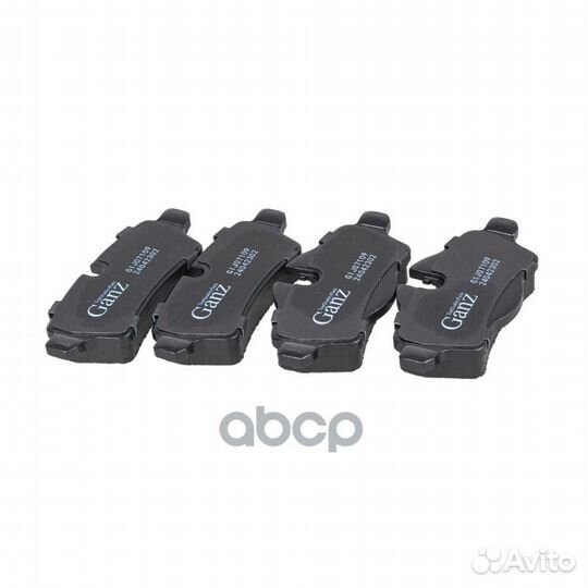 Колодки задние mini cooper (2000) ganz GIJ07109