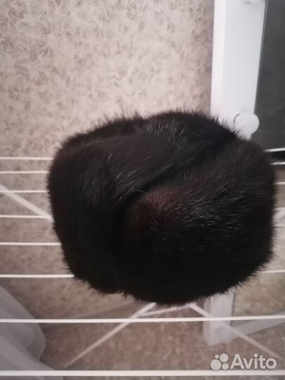 Норковая шапка мужская