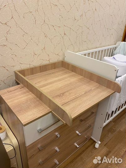 Пеленальная доска на комод