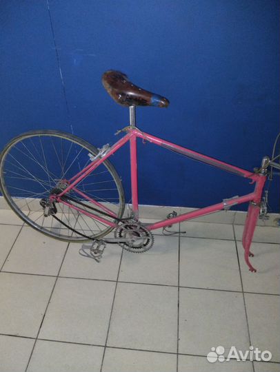 Рама и шоссейник велосипеда СССР новые