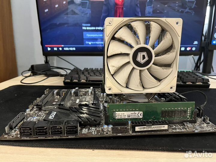 Пк матплата, процессор, память, видеокарта