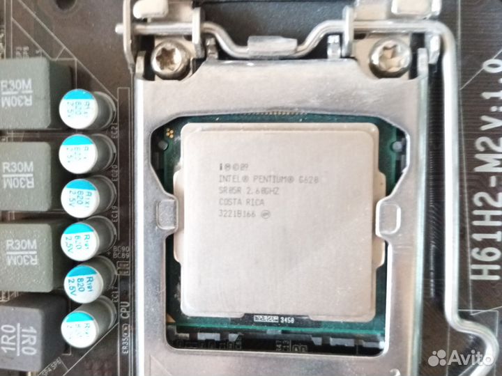 Материнская плата 1155 на запчасти. Бронь до 17