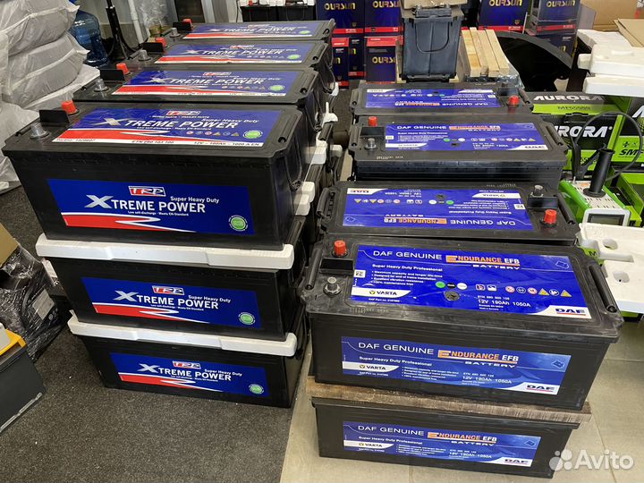 Аккумулятор грузовой 180 Ач TRP Xtreme Power SHD