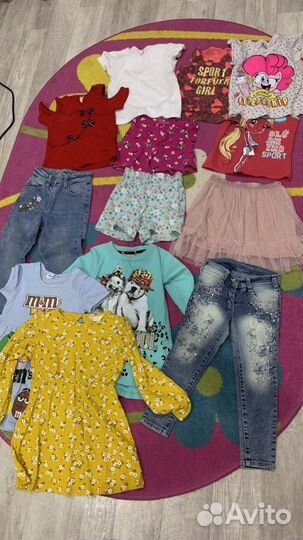 Вещи пакетом на девочку