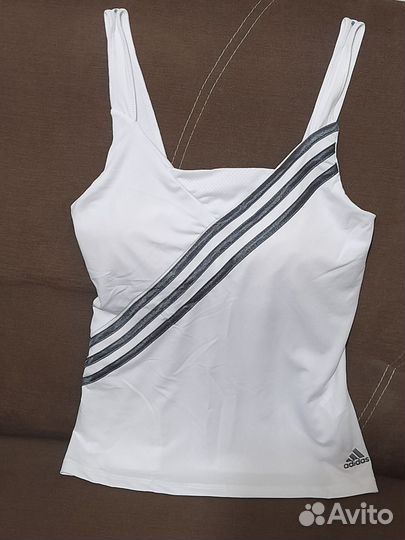 Спортивная майка-топ, лосины спорт