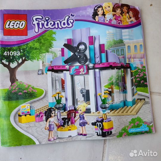 Конструктор lego Friends парикмахерская 41093
